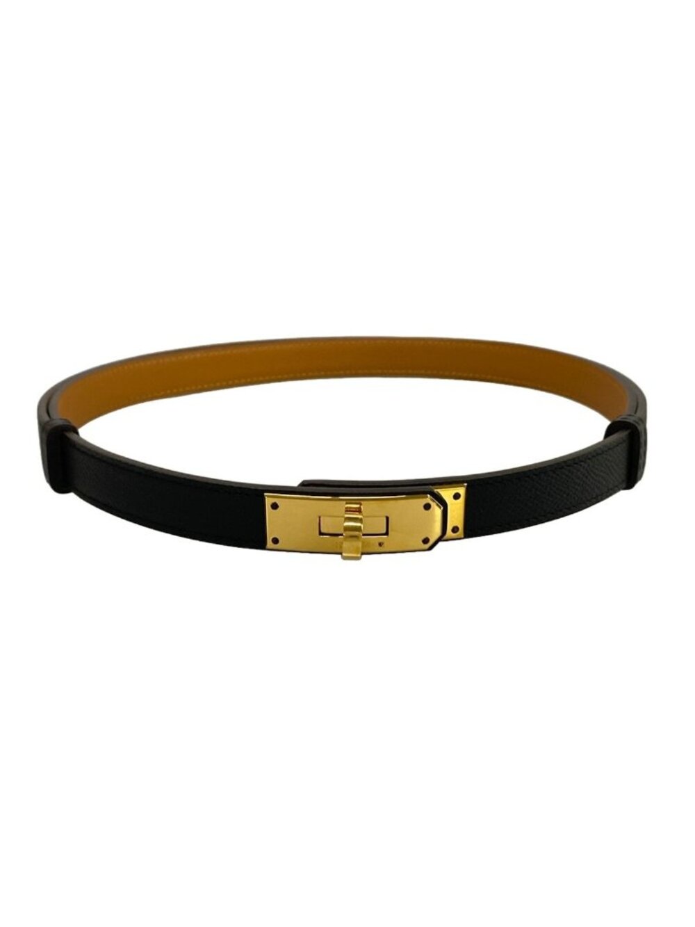 Hermes Belt Kelly Black Gold